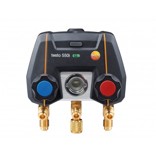 testo 550i Smart SET - Aplikáciou ovládaný digitálny servisný prístroj s bezdrôtovými kliešťovými teplotnými sondami (NTC)